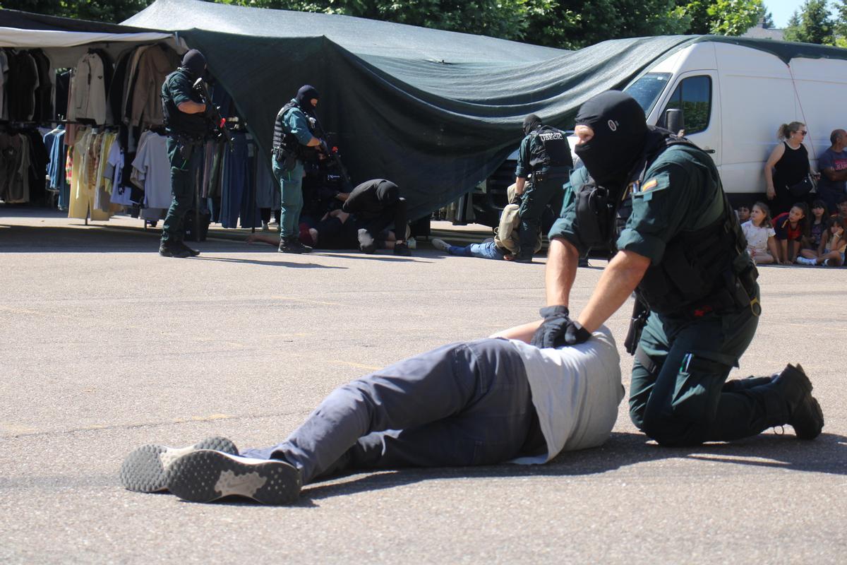 GALERÍA | Simulacro de atentado terrorista en El Puente de Sanabria