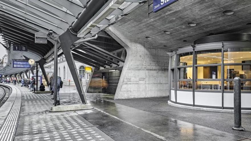 Santiago Calatrava diseña un quiosco en su primera estación de Zúrich