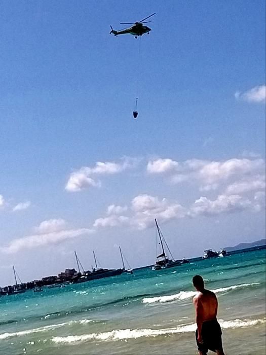 Feueralarm am Traumstrand von Mallorca