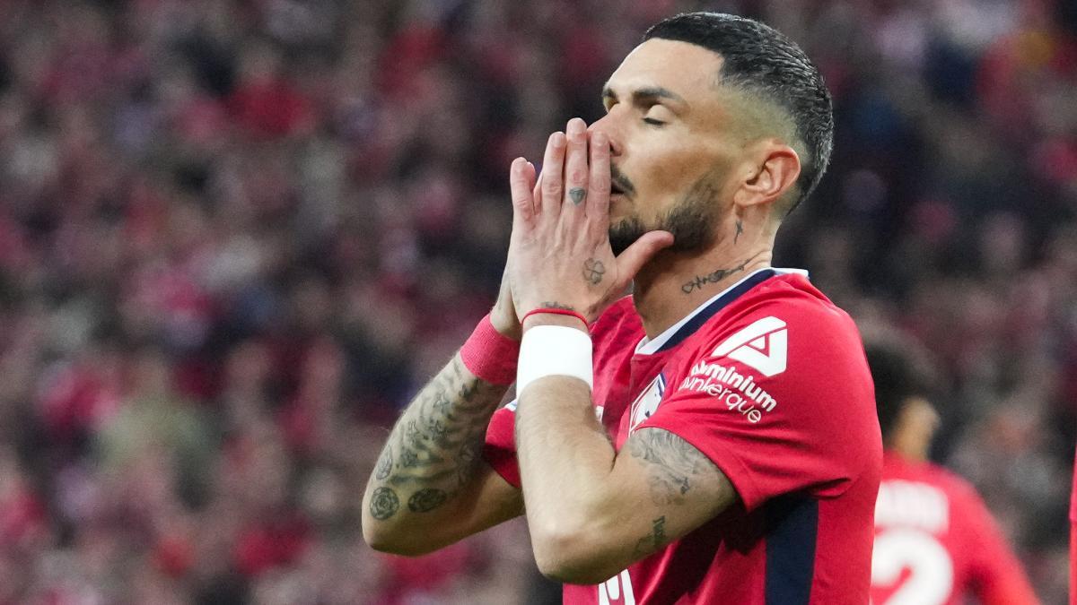 El Lille toma ventaja en la vuelta de los octavos de final de la Champions contra el Dortmund