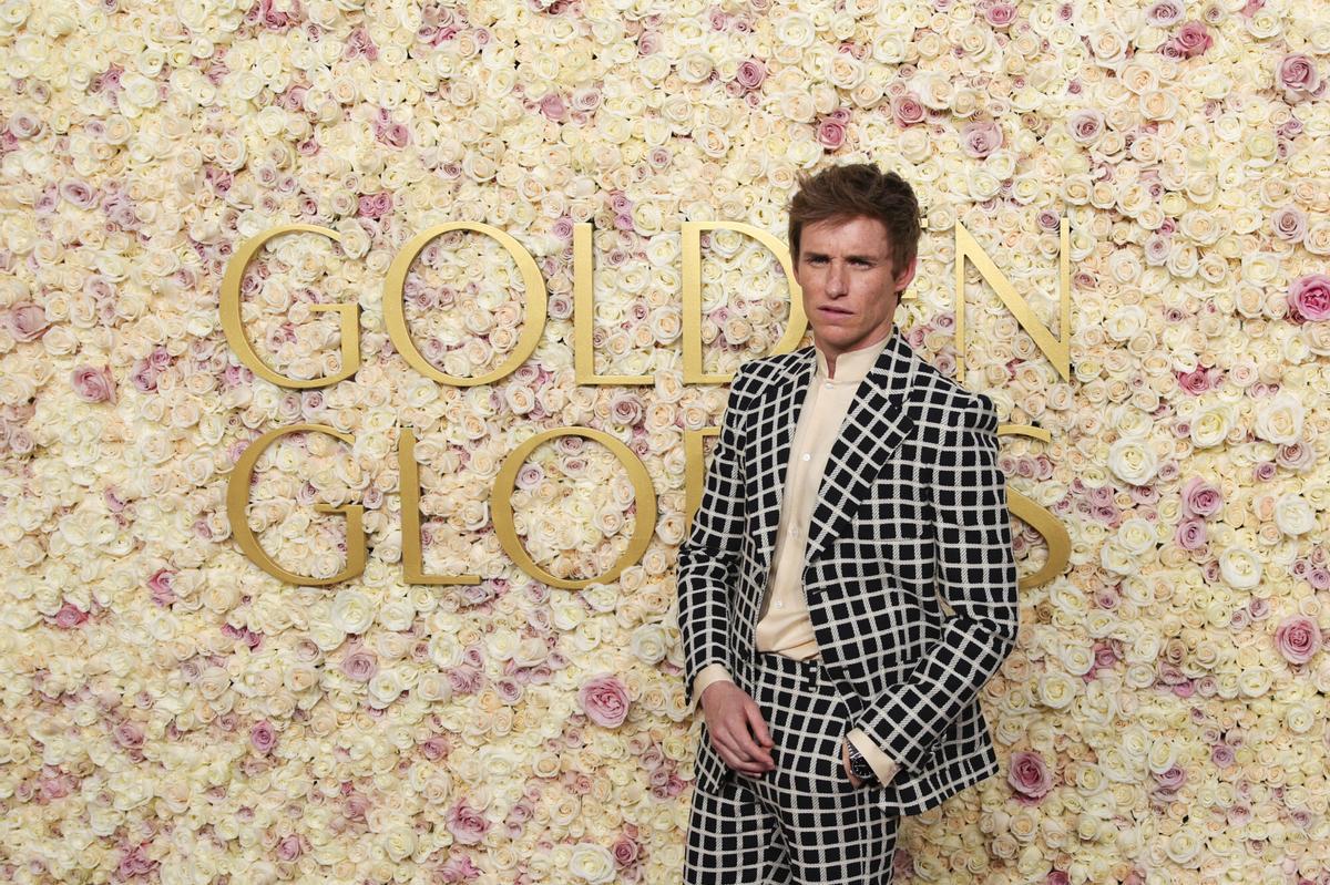 Eddie Redmayne attends the 82nd Golden Globe Awards in Beverly Hills, California, U.S., January 5, 2025. REUTERS/Daniel Cole