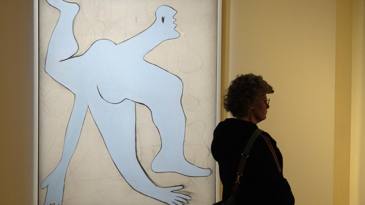 La exposición dedica a Picasso en el Museo del Hombre de París.