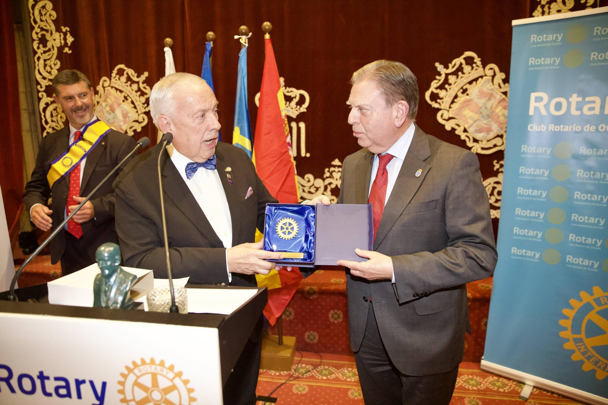 En imágenes: Entrega del premio "Paul Harris" del Rotary Club al empresario Álvaro Platero