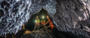 Un viaje al tubo volcánico del Tajogaite