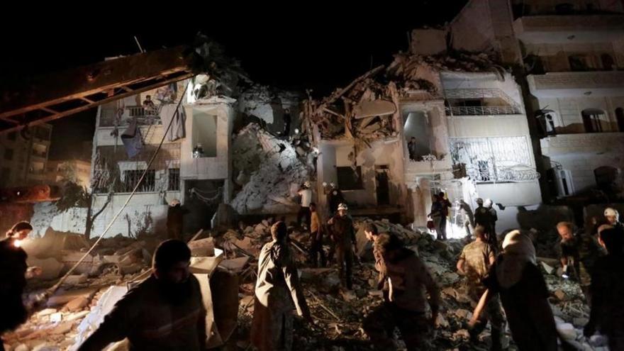 Al menos 23 civiles muertos en ataques aéreos rusos contra la población siria de Idleb
