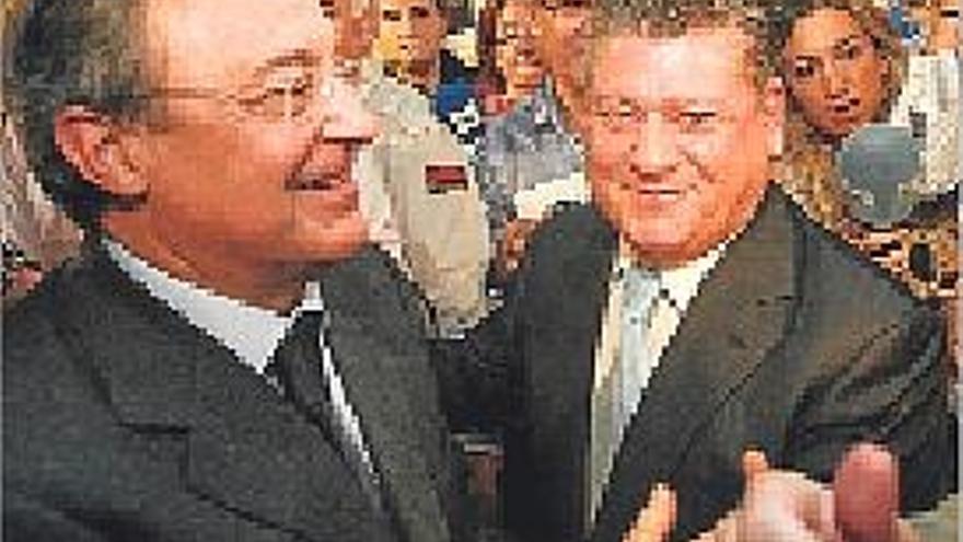 Valentín Botella y Florentino Pérez.