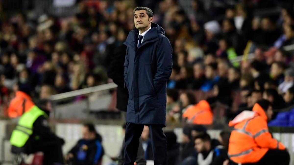 Valverde vivió un partido tranquilo