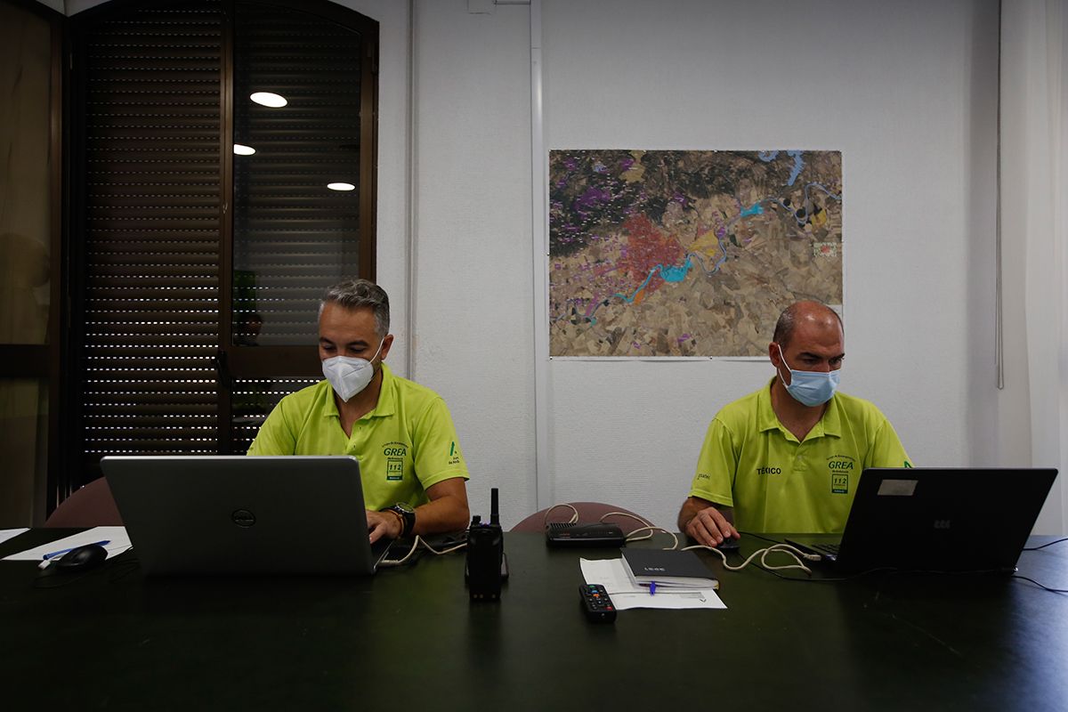 Simulacro de emergencias 112 Andalucía