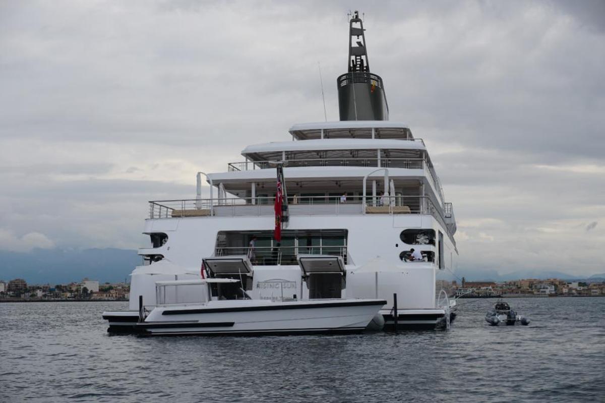 El superyate 'Rising Sun' en Palma