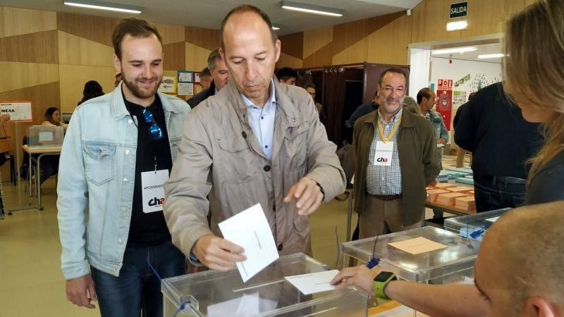 Jornada electoral en Aragón