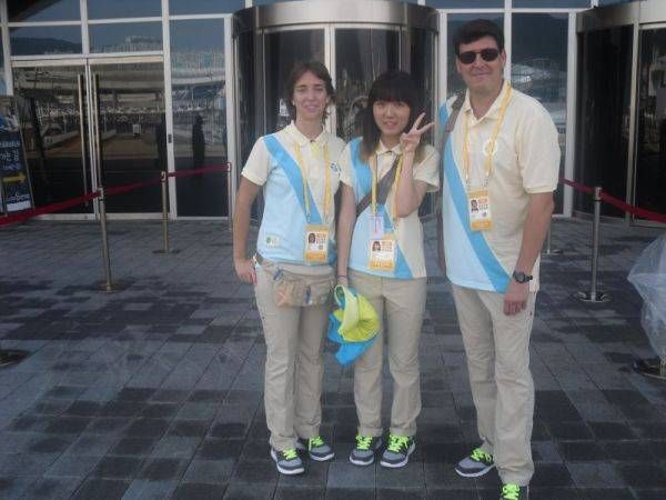 Fotogalería de los voluntarios de Expo Yeosu 2012