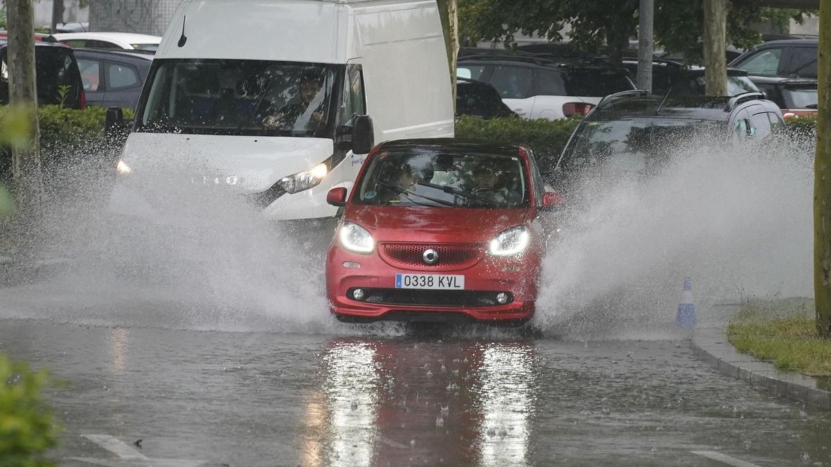 Lluvias en Girona