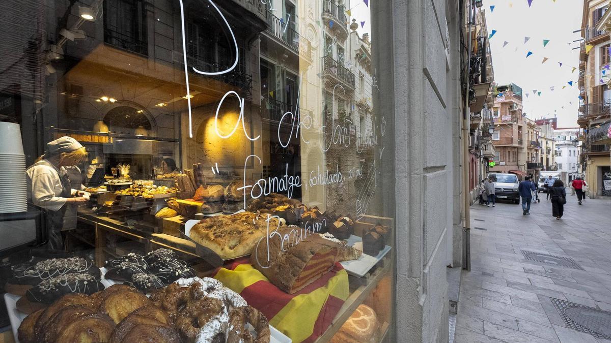 L'Obrador, en el número 106 de Major de Sarrià, local que antaño ocupaba un Pans&amp;Company