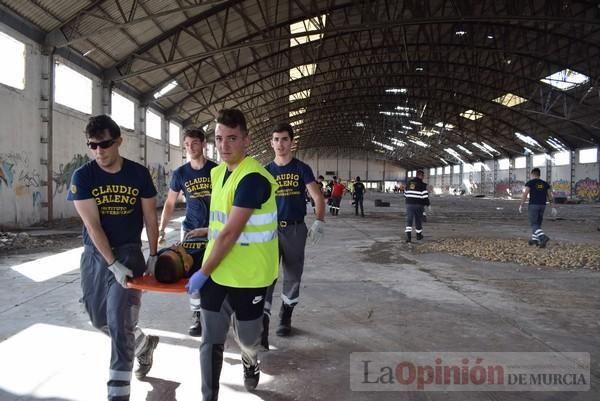 Simulacro de la UME en Alcantarilla