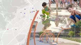 Estas son las zonas con juegos de agua infantiles de Barcelona para este verano