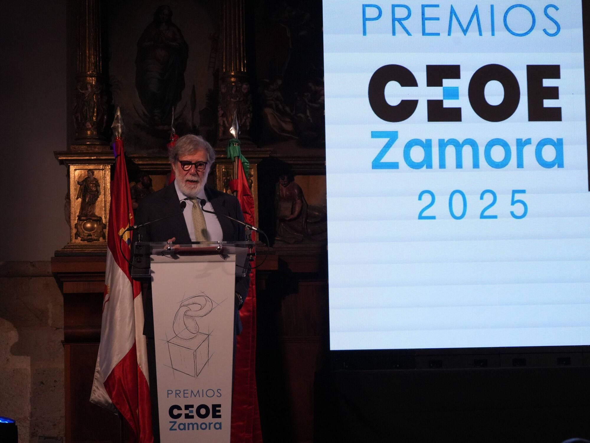 La gala "Empresario del Año" de CEOE Zamora, en imágenes