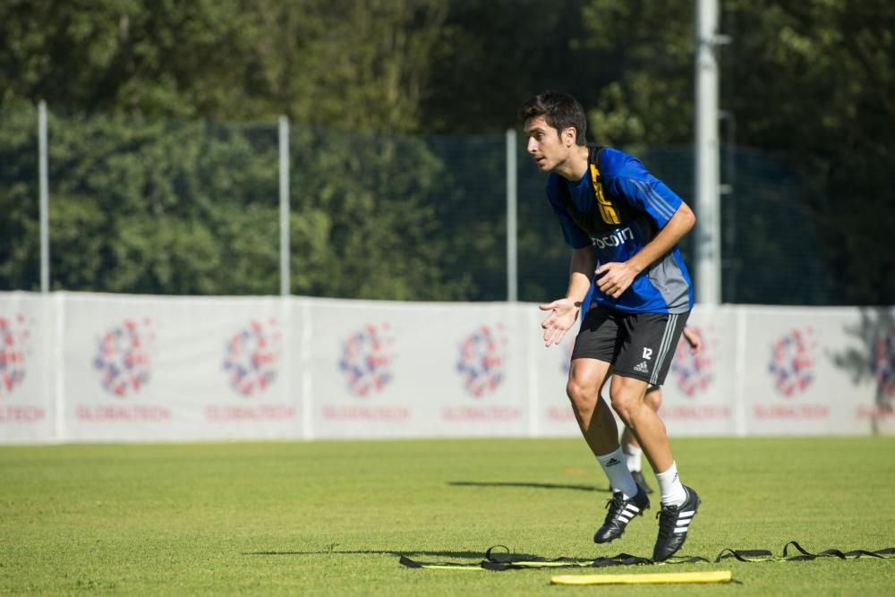 Entrenamiento del Real Oviedo