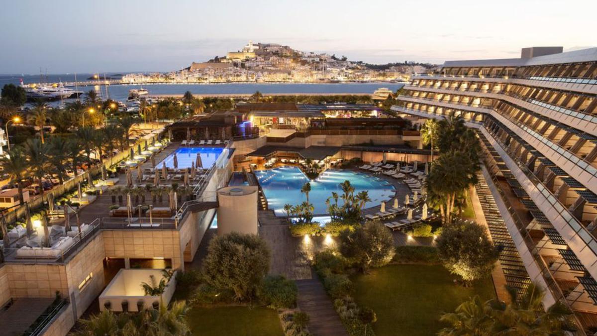 Vista general del lujoso Ibiza Gran Hotel.
