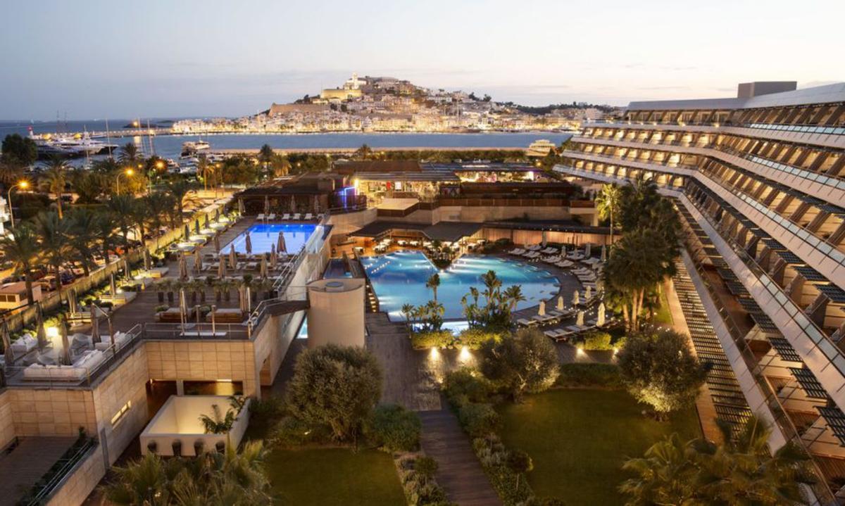 Vista general del lujoso Ibiza Gran Hotel.