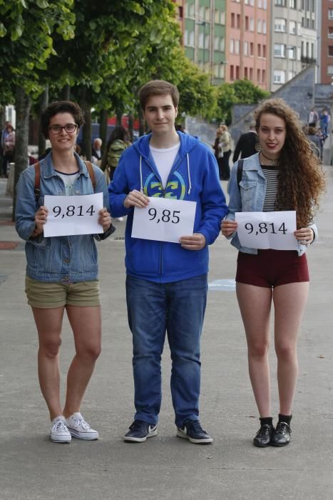 Andrea Pérez González, Sergio Junquera Pérez y Mar Gómez Moñino