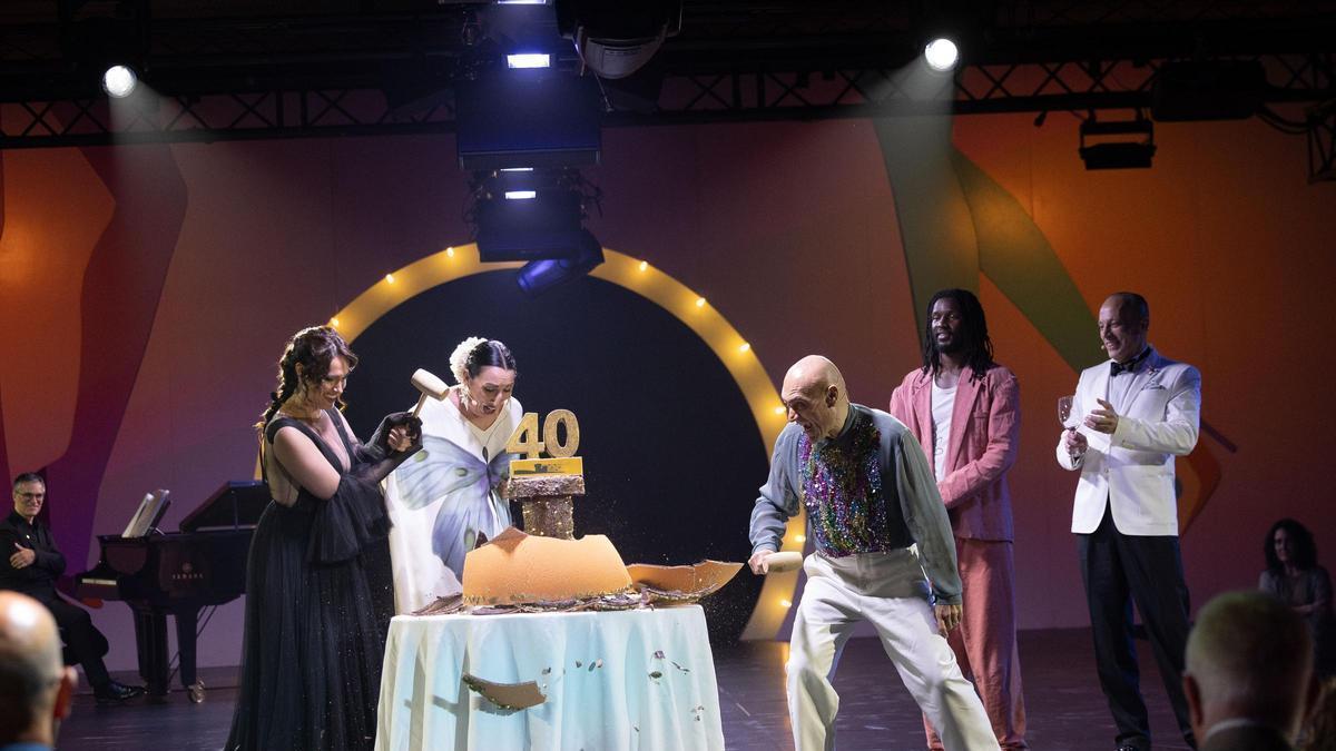 Montserrat Seró, Rossy de Palma, Xavier Sabata, Botis Seva i Mark Milhofer celebren els 40 anys del Festival.