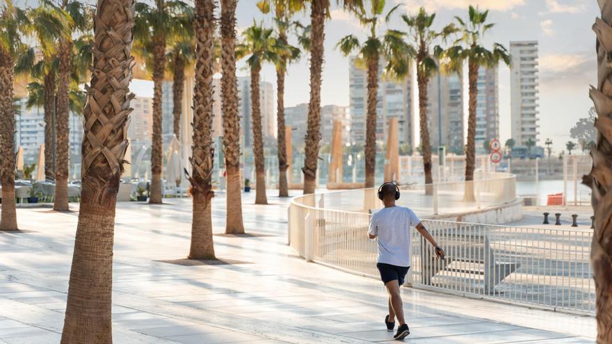 Málaga, la ciudad española donde más se camina