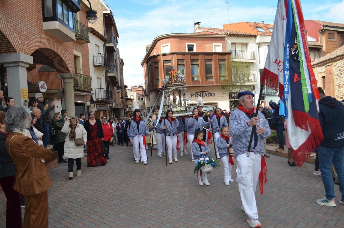 La Procesión de la Virgen de la Vega, en imágenes