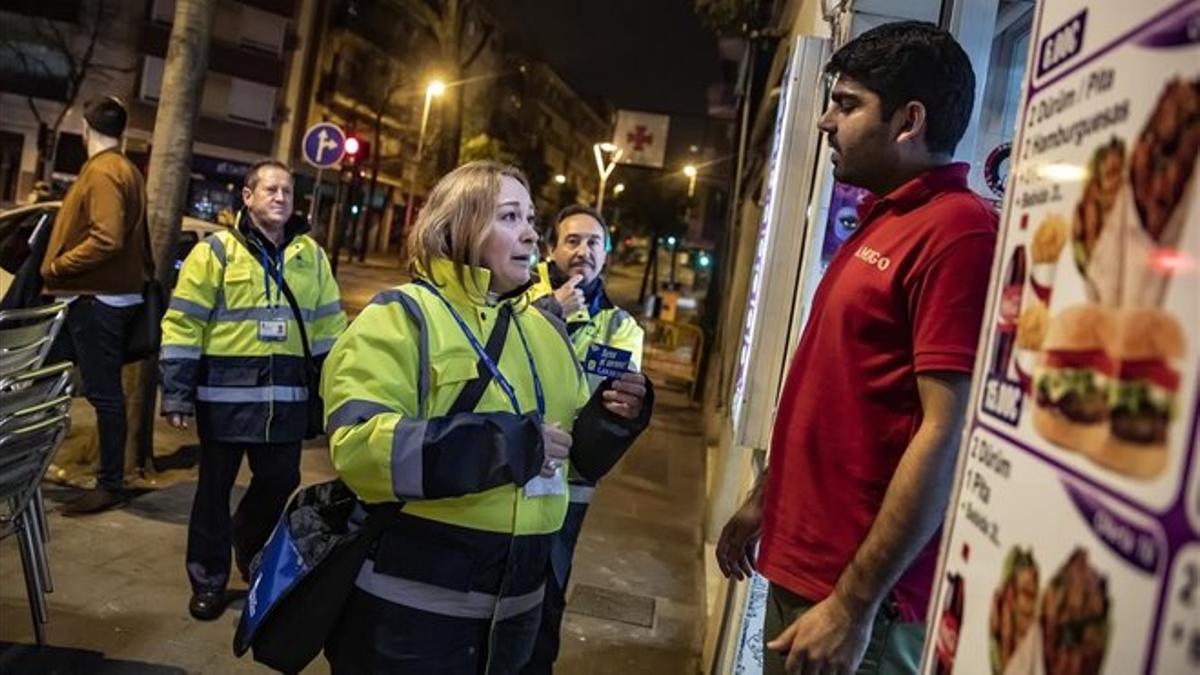 Santa Coloma estrena servicio de serenos