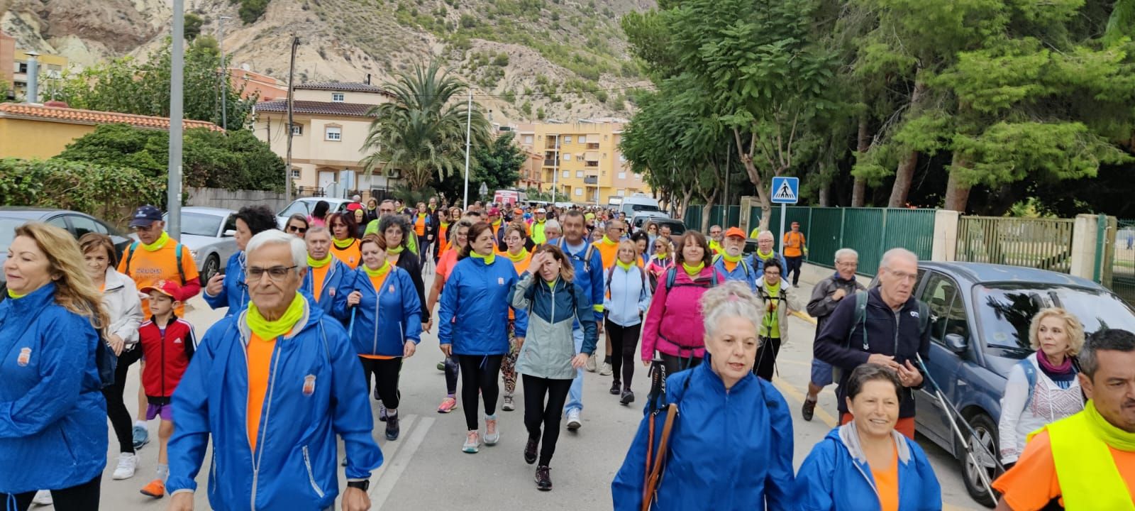 Ruta de senderismo por la ELA en Blanca