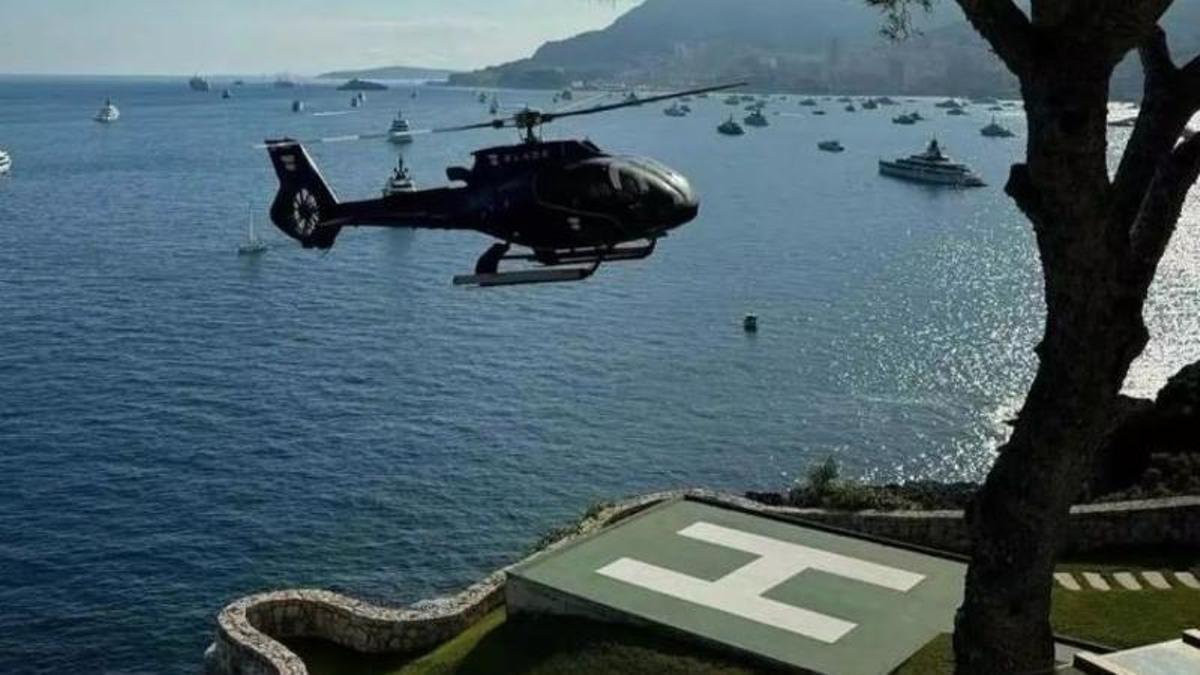 Una de les cites que proposa Ivy Relations: un helicòpter privat per la costa