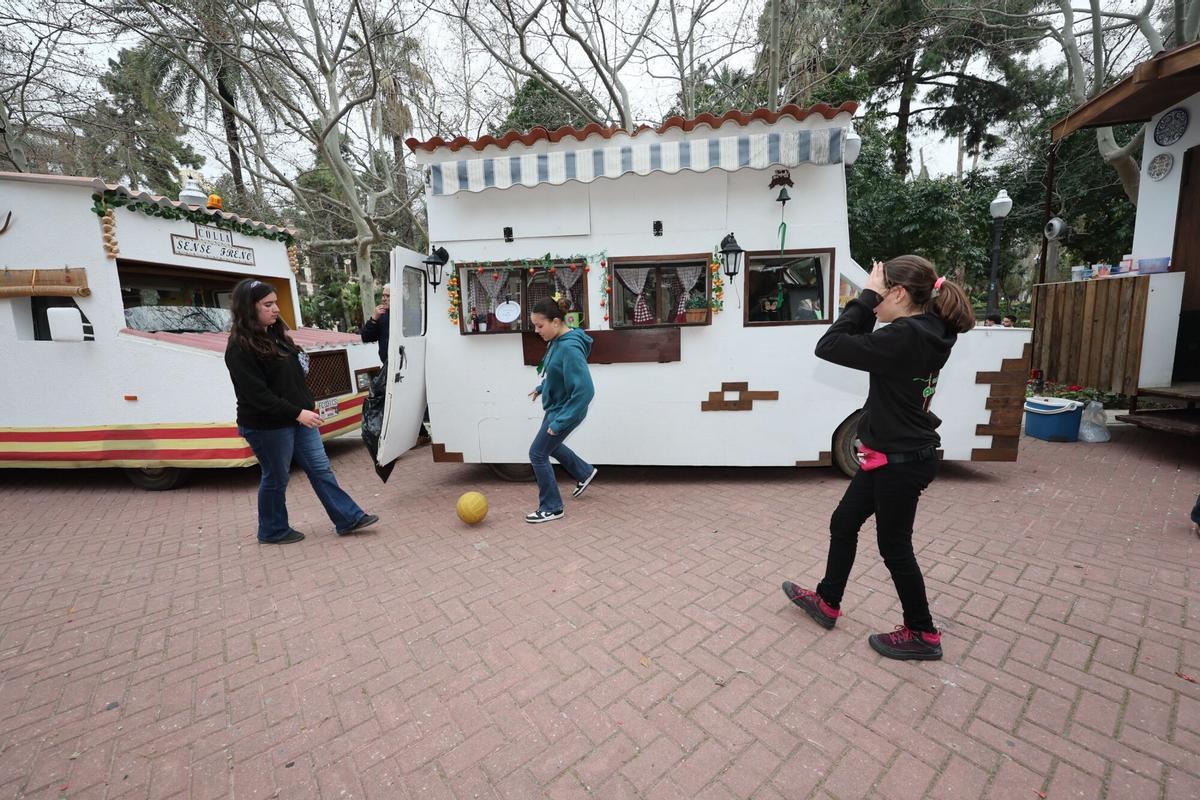 VII Muestra de los Carros Engalanados en el Parque Ribalta