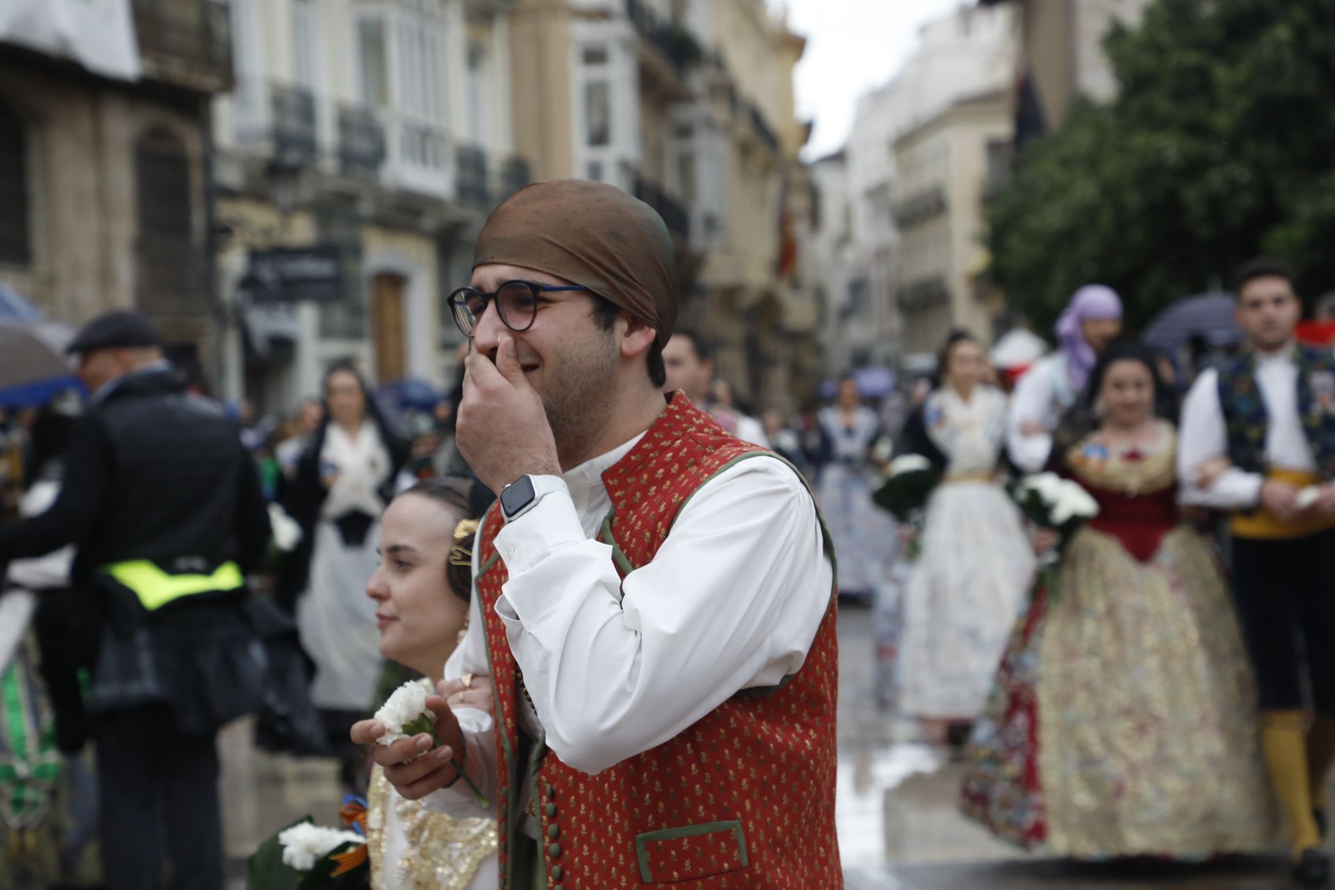 Fotos emotivas ofrenda Fallas