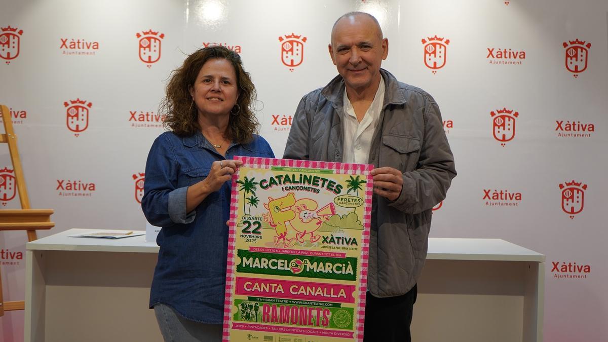 El festival familiar “Catalinetes i Cançonetes” celebra su tercera edición en Xàtiva el 22 de noviembre