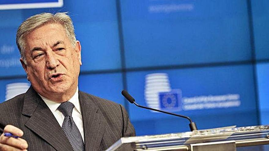 El comisario de Pesca europeo, el maltés Karmenu Vella.