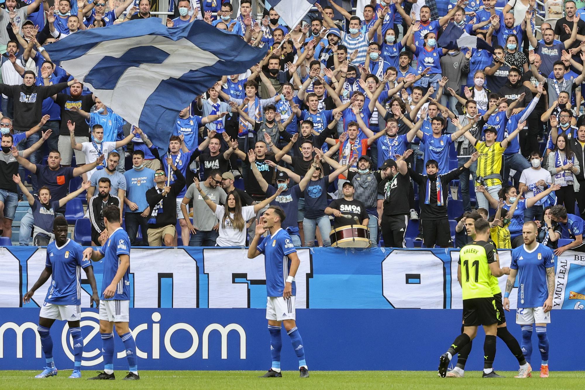 Real Oviedo - Girona, en Imágenes