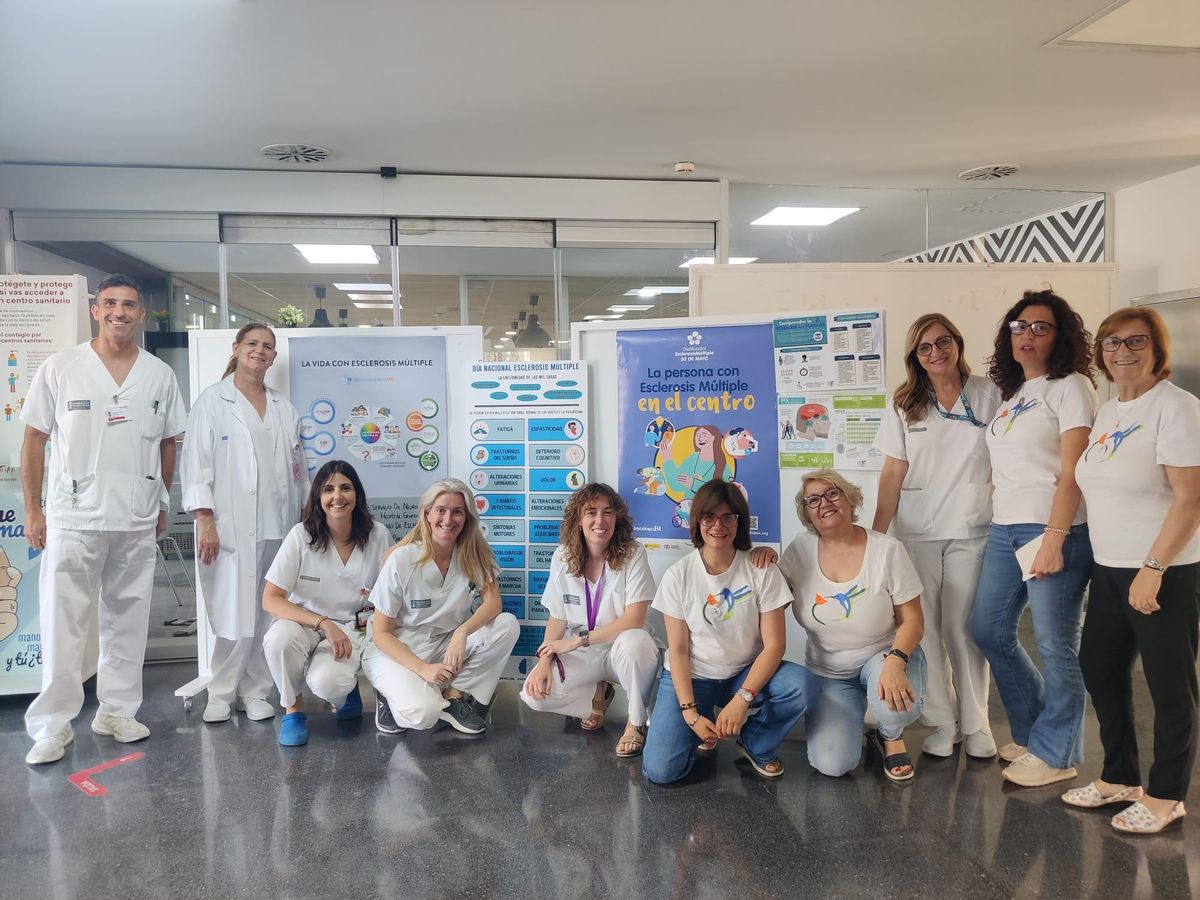El Hospital General Universitario de Elche atiende en la actualidad a unos 250 pacientes con esclerosis múltiple