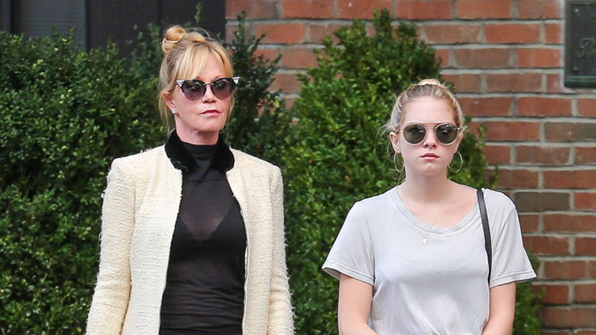 Melanie Griffith y su hija Stella Banderas, como dos gotas de agua