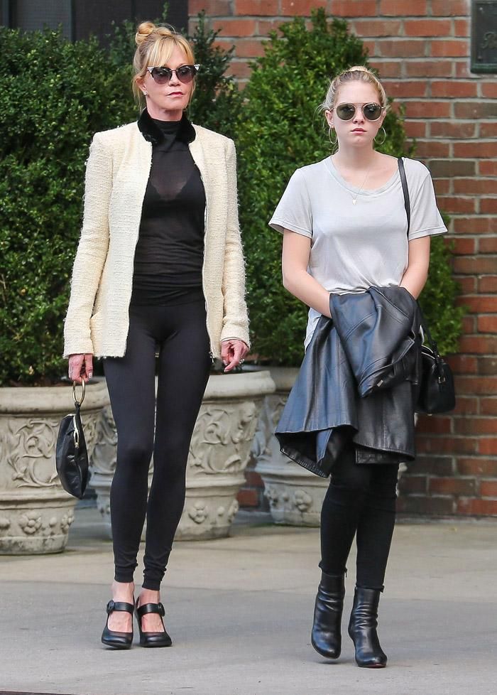 Melanie Griffith y Stella Banderas, madre e hija