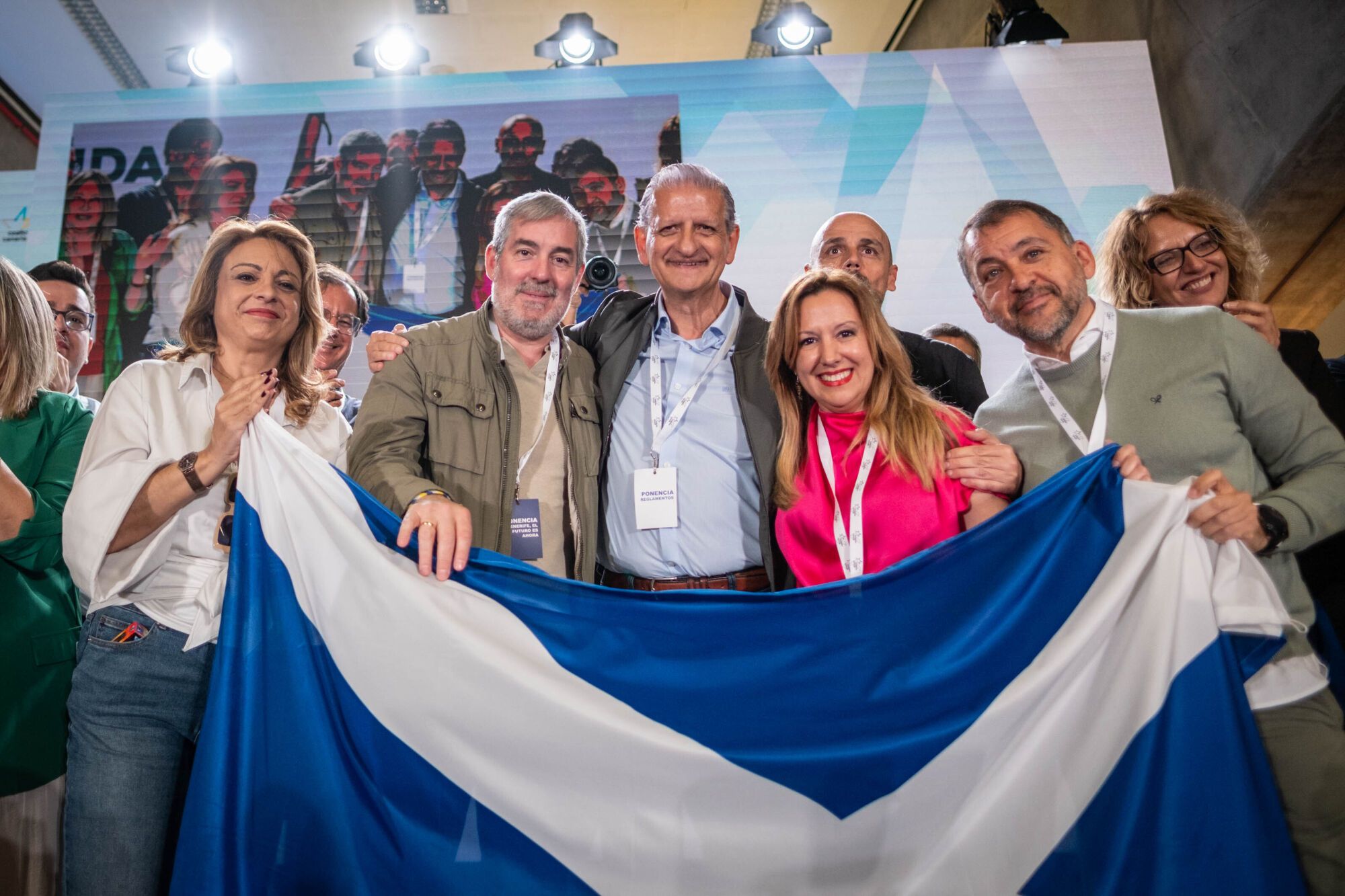 Francisco Linares, elegido secretario insular de CC en el último congreso del partido en Tenerife. 