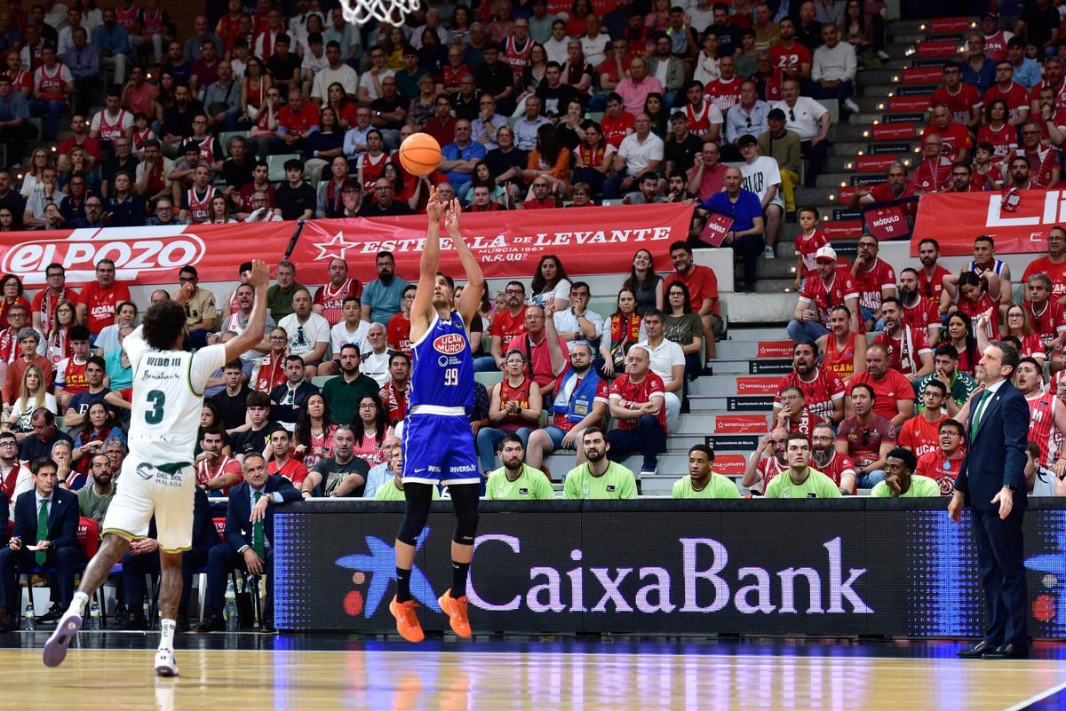 UCAM Murcia-Unicaja, en imágenes