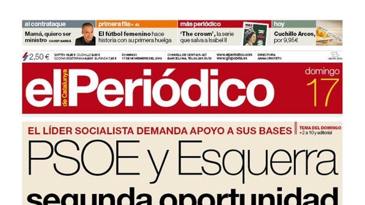 17-11-portada DE EL PERIÓDICO