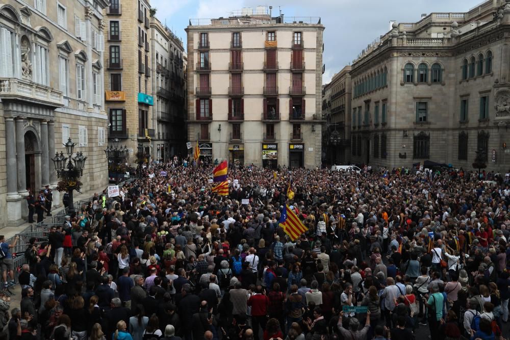 Concentració a Barcelona