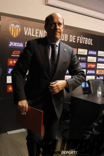 Llorente dimite como presidente del Valencia CF