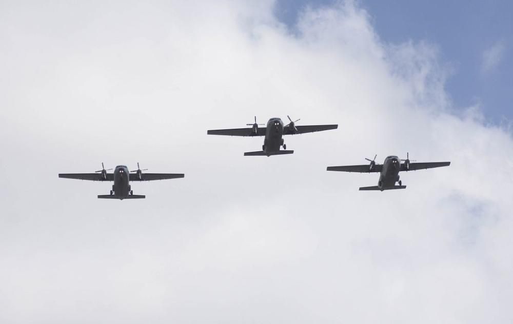 Acto de relevo de mando de la Base Aérea de Alcantarilla