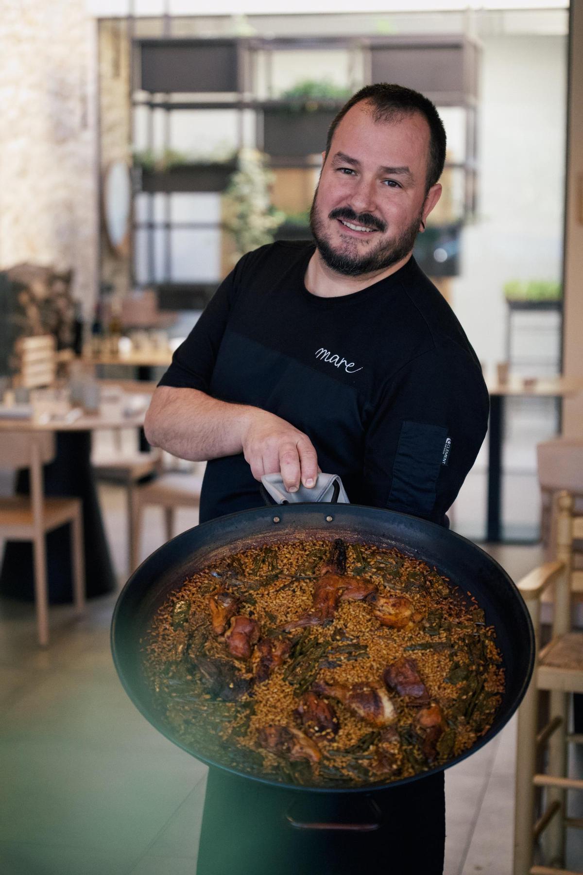 Los arroces que cocina Miquel son excelentes