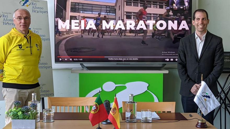 Imagen de la presentación de la II Meia Maratona de Bragança celebrada en la F.R.A.H. | R. B.