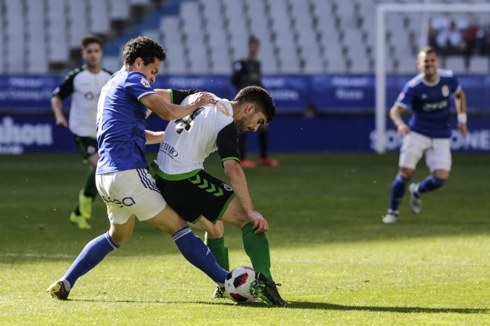 El Vetusta despide la temporada como local con un empate ante el Racing en el Tartiere