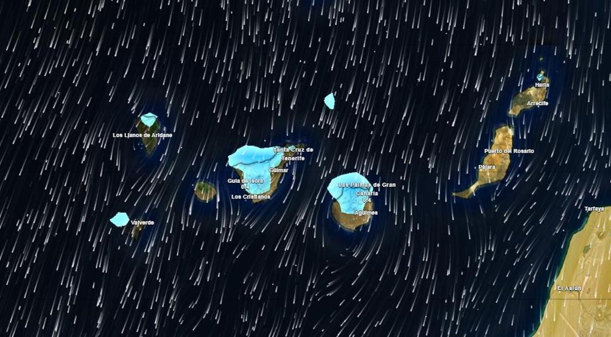 Mapa del tiempo.