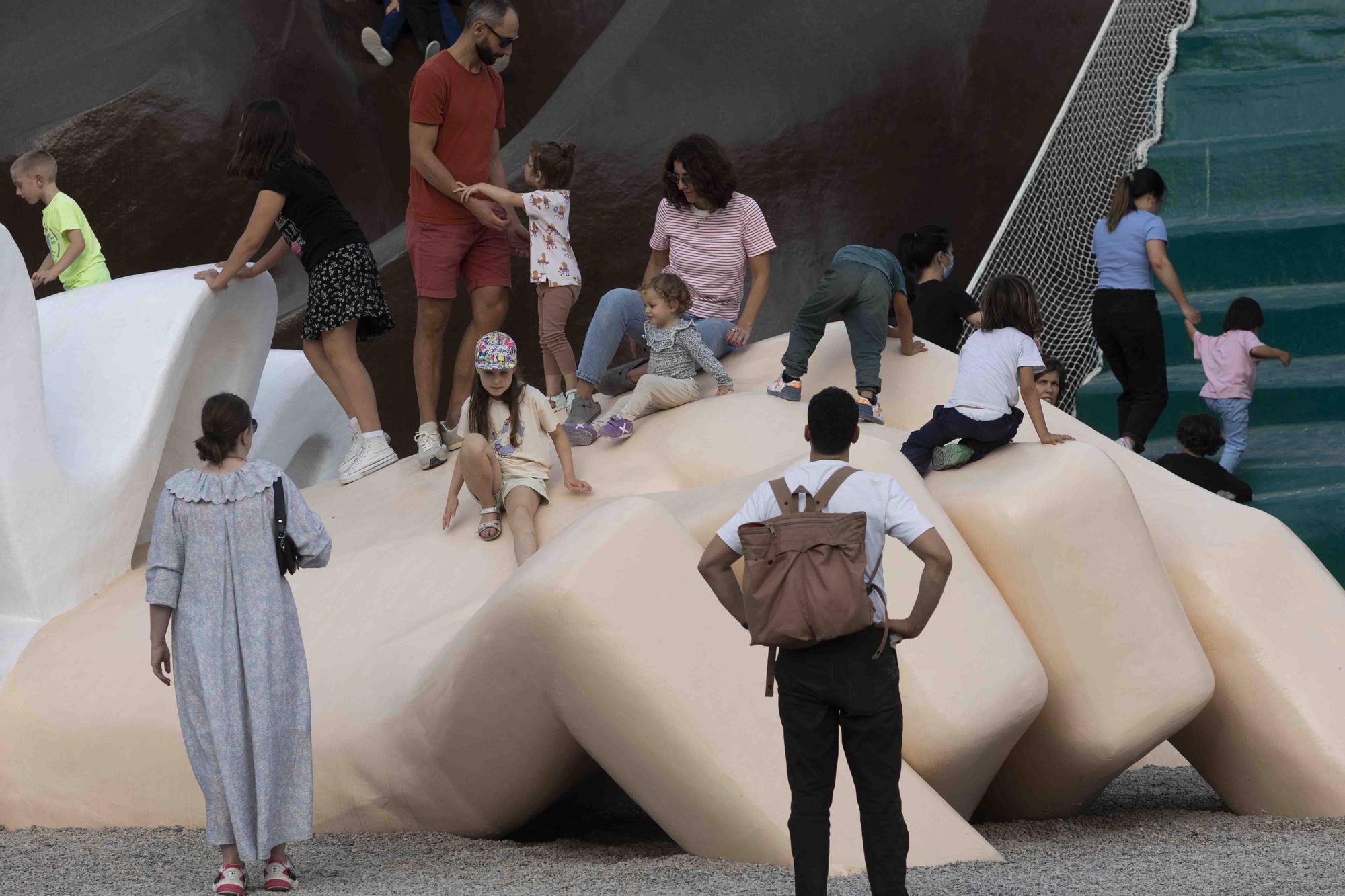 Primeras horas del nuevo Parque  Gulliver