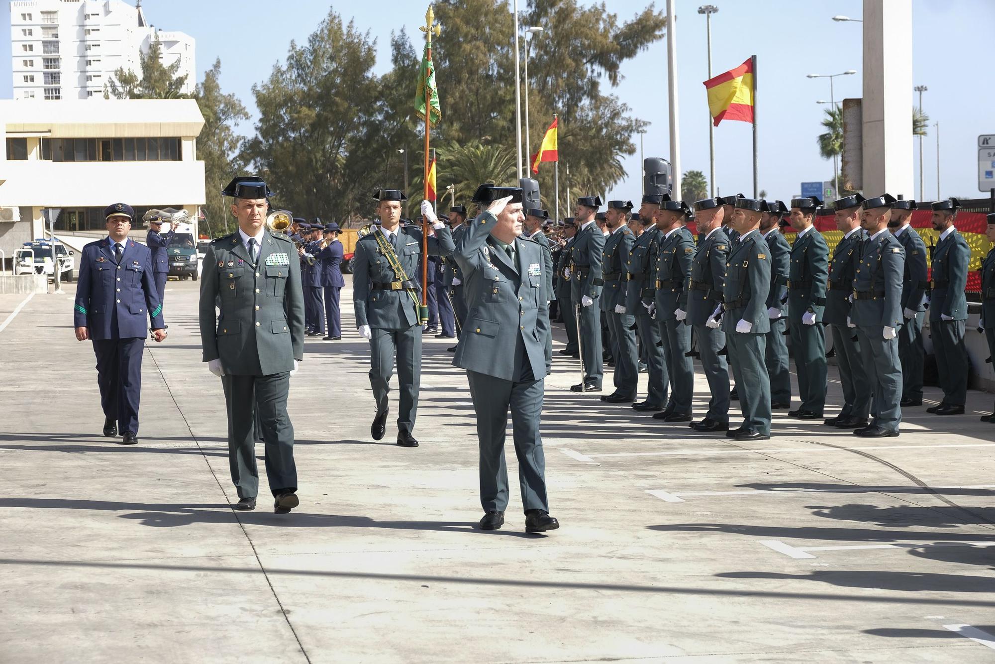 Toma de posesión del coronel jefe de la Comandancia de Guardia Civil